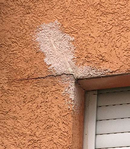 falsche Armierungen bei Fassadendämmung