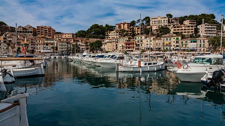 Hafen in Soller auf Mallorca - Bild: g6db6dc774